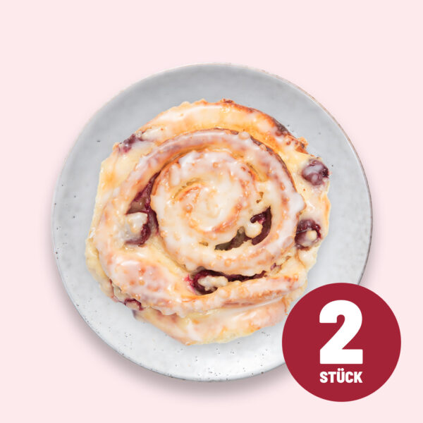 Kirsch Quark Schnecke