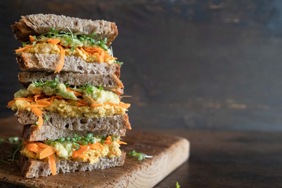 Curry-Kurkuma Sandwich