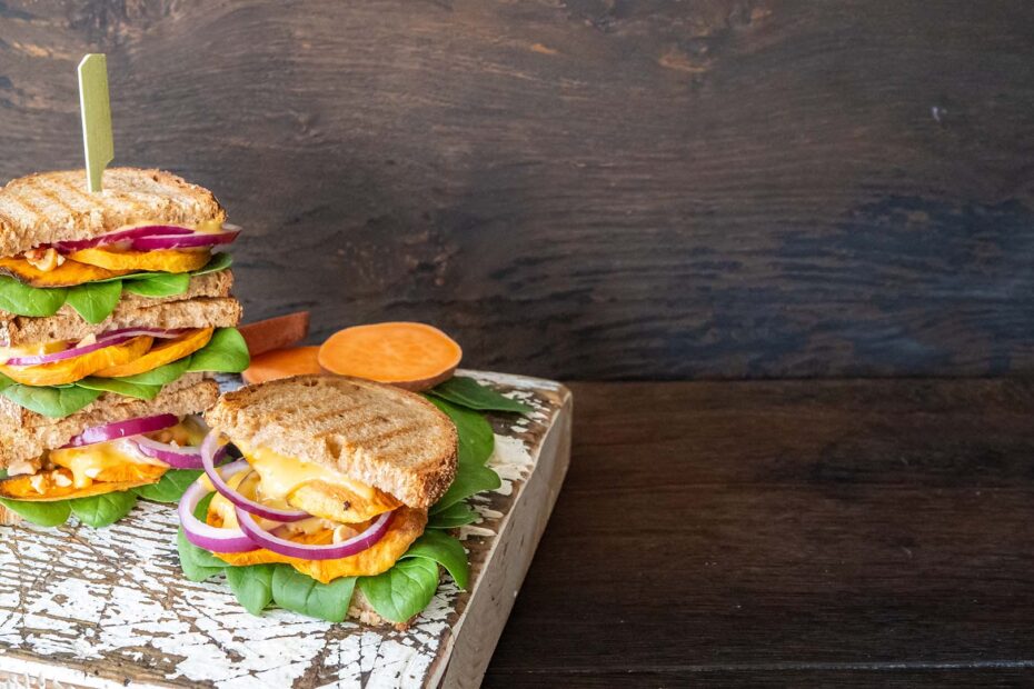 Rezept: Süßkartoffel Mayo Sandwich