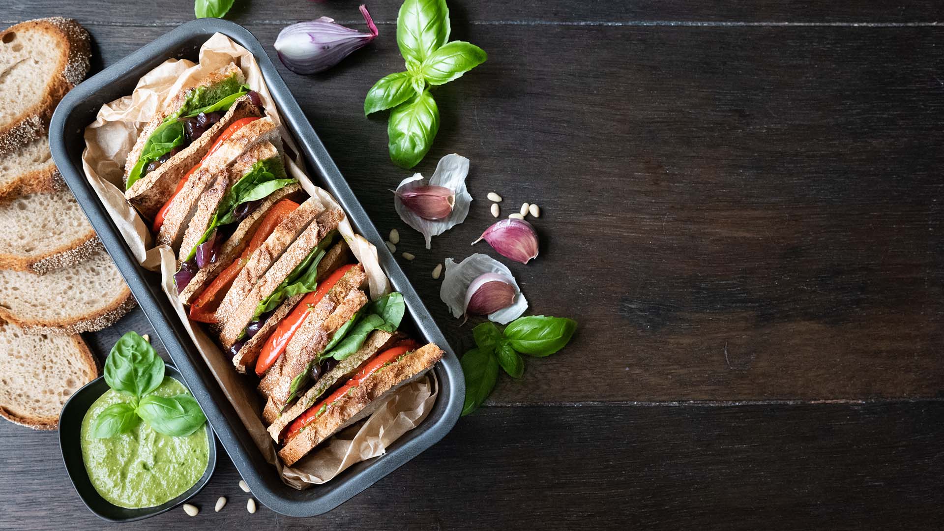 Rezept: Bergisches Tofu Sandwich