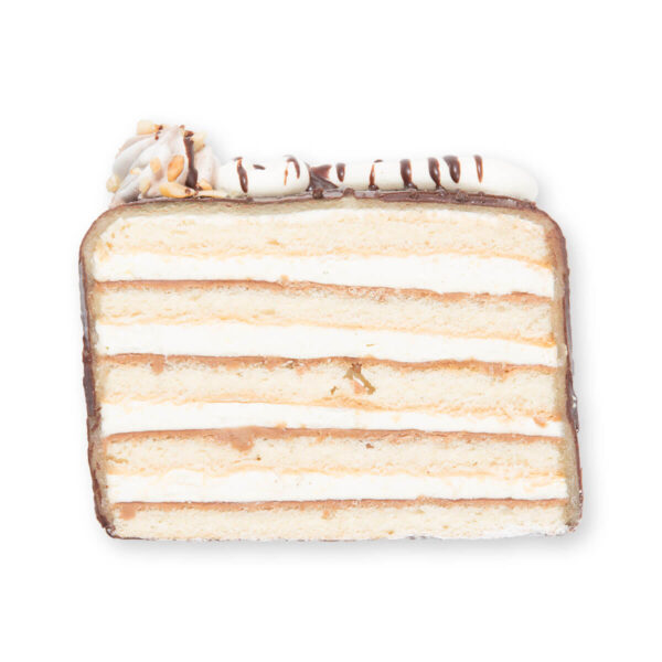 Vanille Nougat Schnitte
