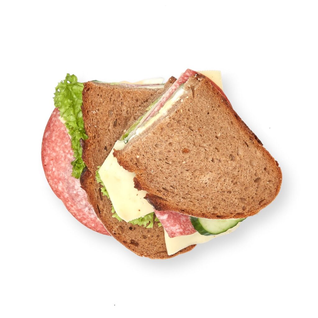 Pausenbrot Salami Käse